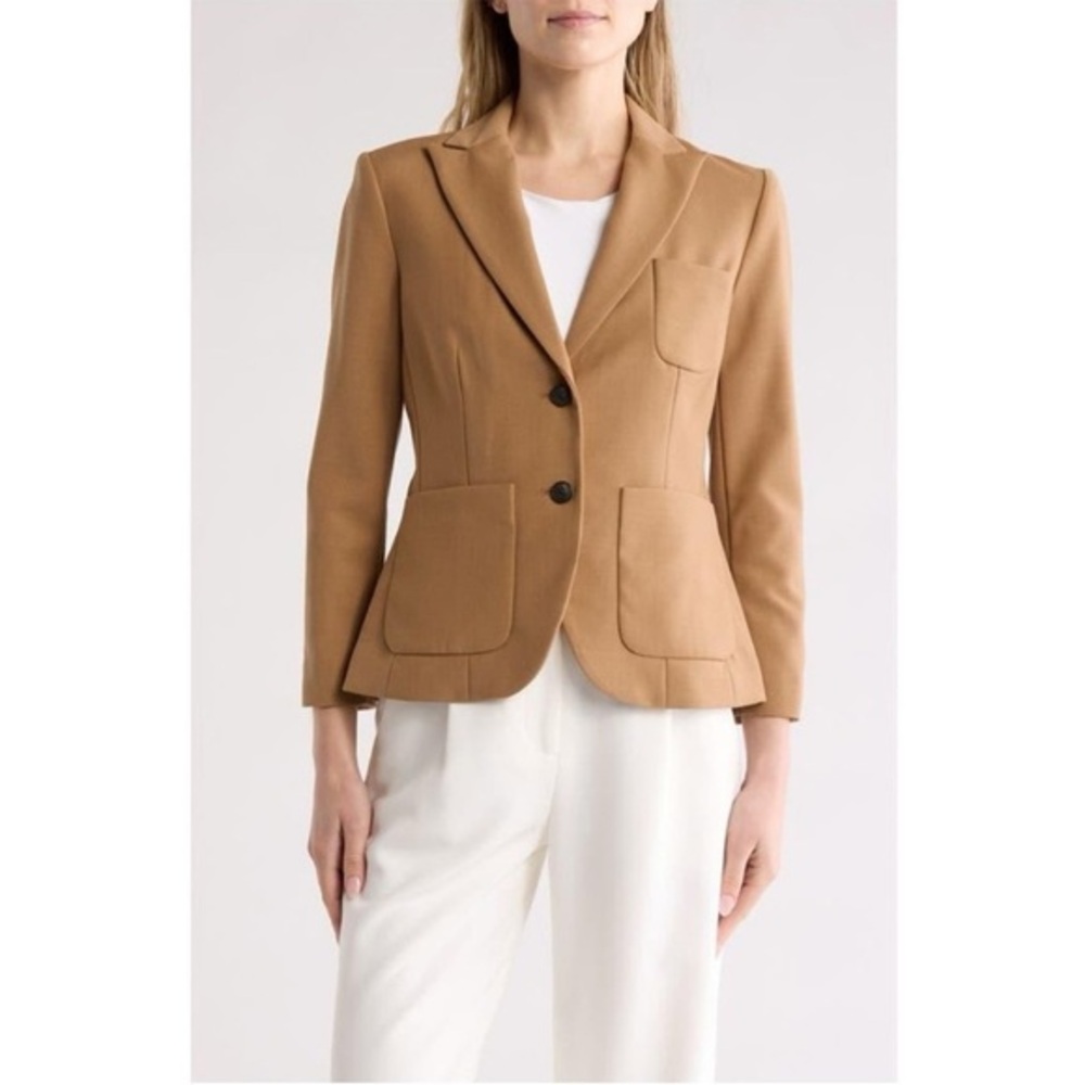 Rag & Bone Nancy Peak Lapel Wool Blend Blazer
